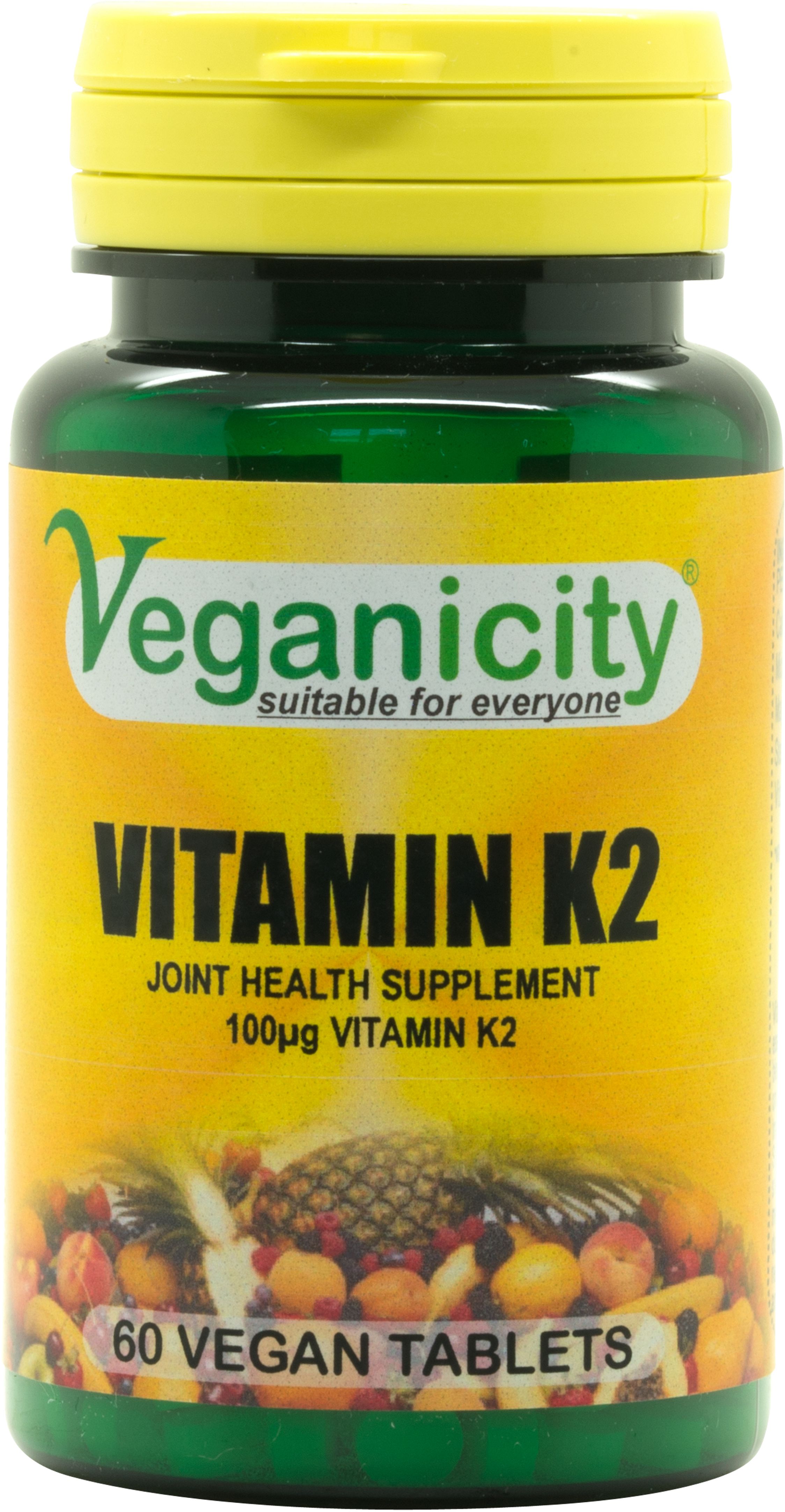 Veganicity > Bone & Joint Health > Vitamin K2 100µg